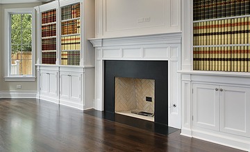 Tradycyjna biblioteka - aranżacja